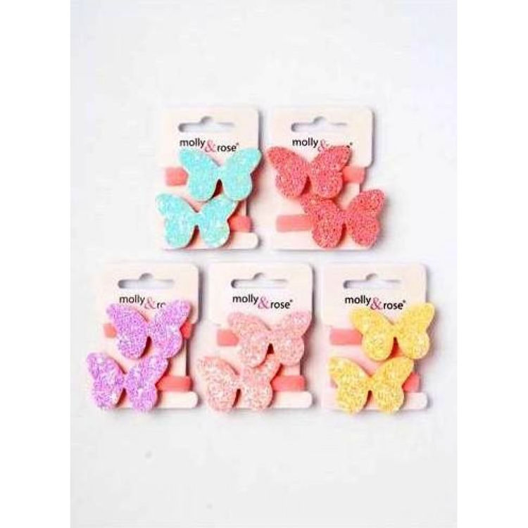 Picture of 7843 / 8436 JERSEY ELASTICS - BUTTERFLY MOTIF CARD OF 2
